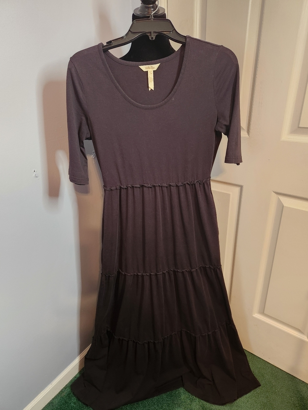Matilda Jane Women's Moments With You Own The Night Maxi Dress Size S Black